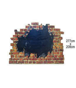 Brick Wall Backdrop (277x208) cm