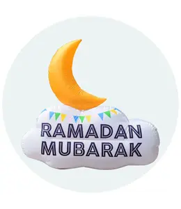 Reversible Crescent Ramadan Inflatable