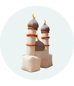 Royal Brown Mosque Inflatable