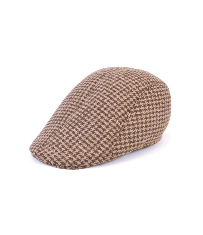 Flat Cap Tweed Brown