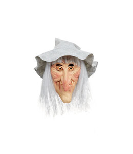 Witch Mask.Grey Hat & Hair