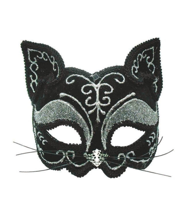 Black Cat Decorative Mask
