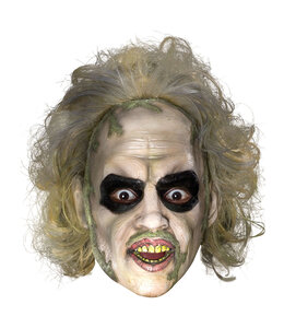 Beetlejuice 3/4 Mask W/Har