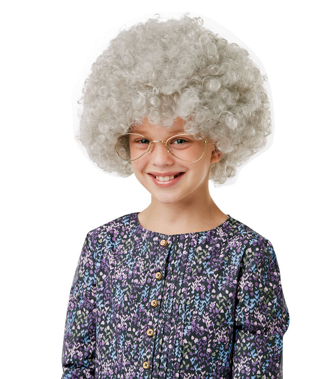 Child Granny Wig