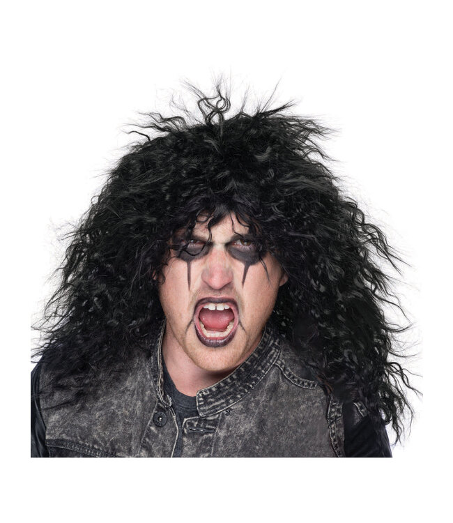 Rock Star Black (Unisex) Wig