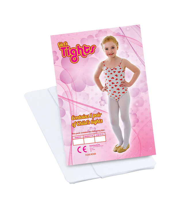 Rubies Costumes Childs Tights White