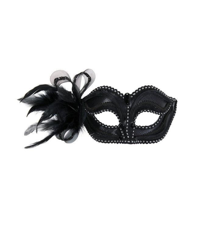 Rubies Costumes Black Eyemask W/Side Decoration