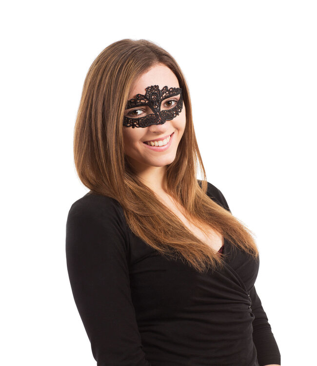 Rubies Costumes Lace Eyemask Ribbon Tie Slimline