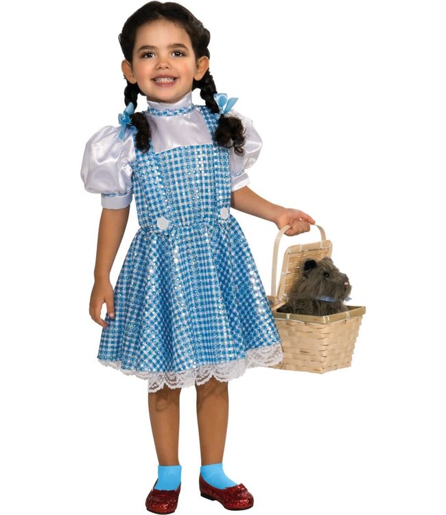 Rubies Costumes Dorothy Sequin Girls' Dress M/Child