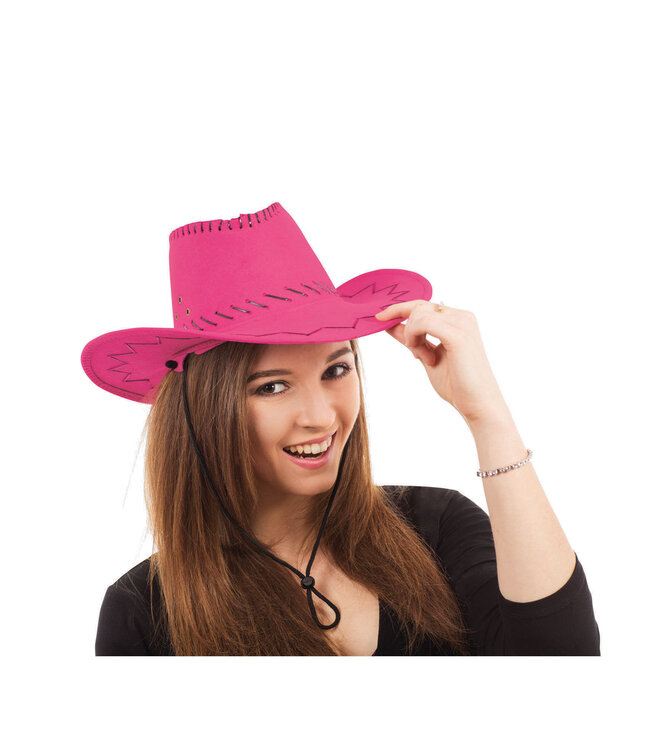 Rubies Costumes Cowboy Hat Stitched Pink