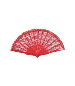 Rubies Costumes Lace Fan-Red