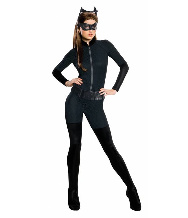 Rubies Costumes Catwoman Black Jumpsuit Women's Costume