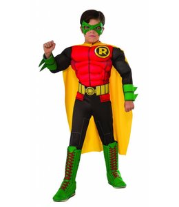Rubies Costumes Deluxe Muscle Chest Kids Robin Costume