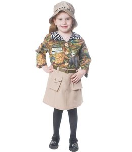 Dress Up America Safari Girls Costume