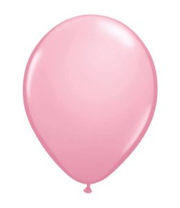 Qualatex 11 Inch Qualatex Latex Balloons 100 ct-Pink