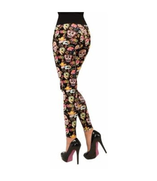 Forum Novelties Day Of The Dead - Leggings