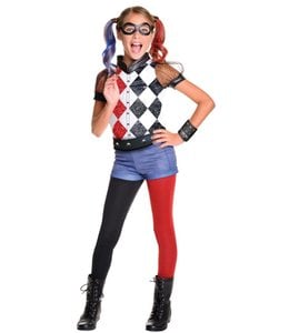 Rubies Costumes Harley Quinn Deluxe Girls Costume