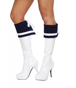 Roma Naughty Navy Yard Vixen Boot Cuffs - As Shown