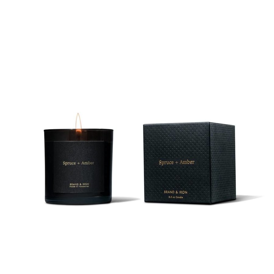 AMBER & SPRUCE  CANDLE