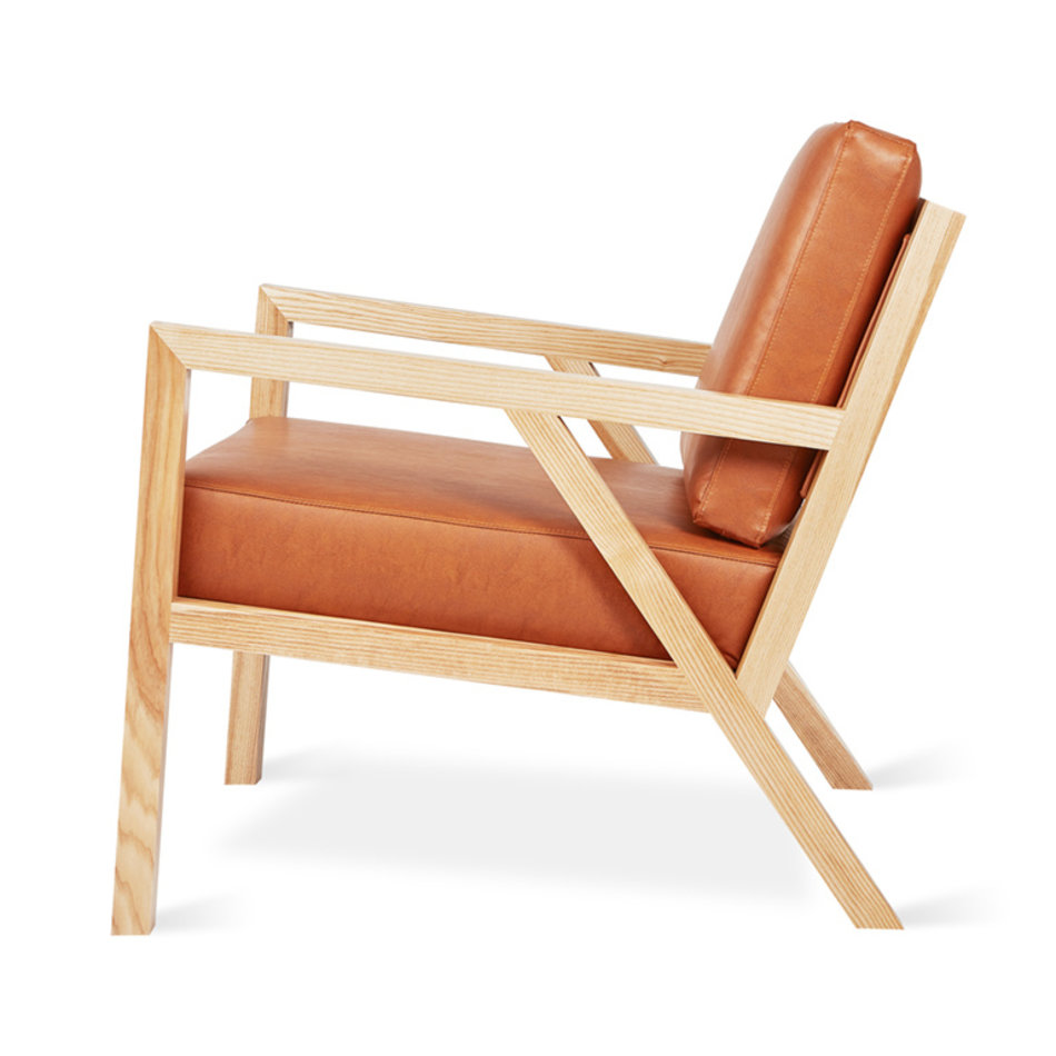 TRUSS CHAIR APPLESKIN LEATHER by Gus* Modern