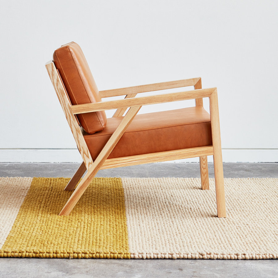TRUSS CHAIR APPLESKIN LEATHER by Gus* Modern