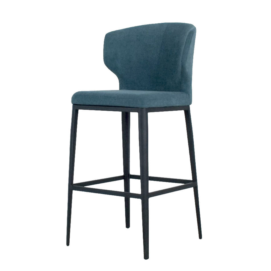 TABOURET COMPTOIR CABO TURQUOISE