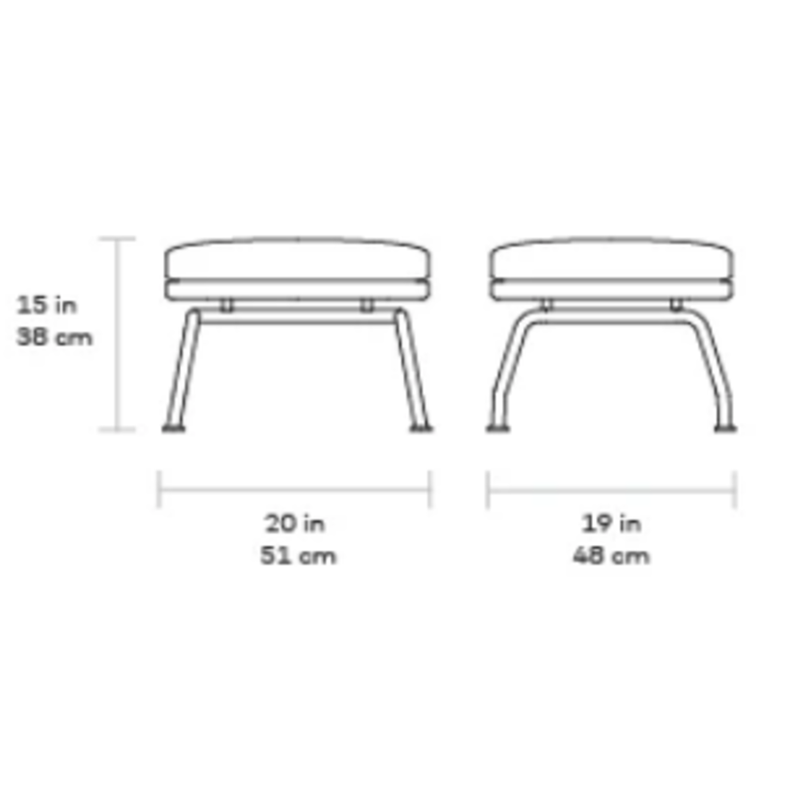 TALLINN CHAIR + OTTOMAN by Gus* Modern