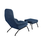 FAUTEUIL TALLINN + OTTOMAN par Gus* Modern