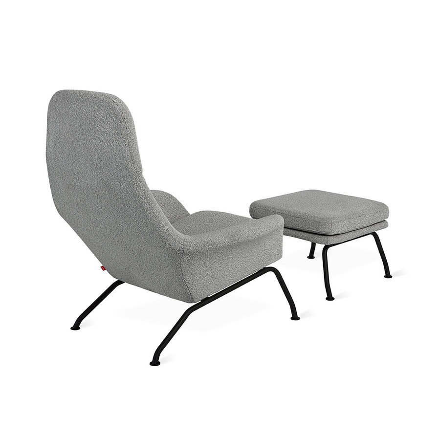 FAUTEUIL TALLINN + OTTOMAN par Gus* Modern