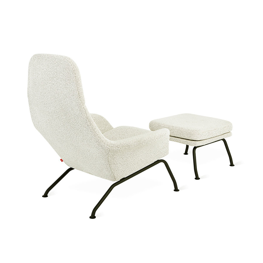 FAUTEUIL TALLINN + OTTOMAN par Gus* Modern