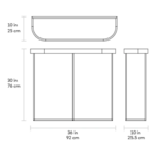 PORTER CONSOL by Gus* Modern