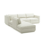 ♲ PODIUM SECTIONAL 5-PC GROUPE A by Gus* Modern