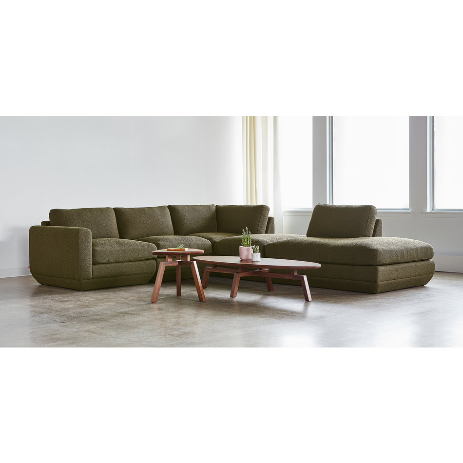 ♲ PODIUM SECTIONAL 5-PC GROUPE A by Gus* Modern