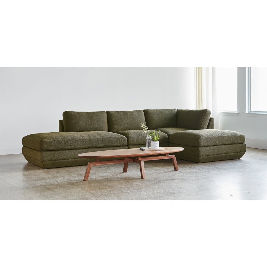 Podium sectional Lounge B 4-pc by Gus* Modern