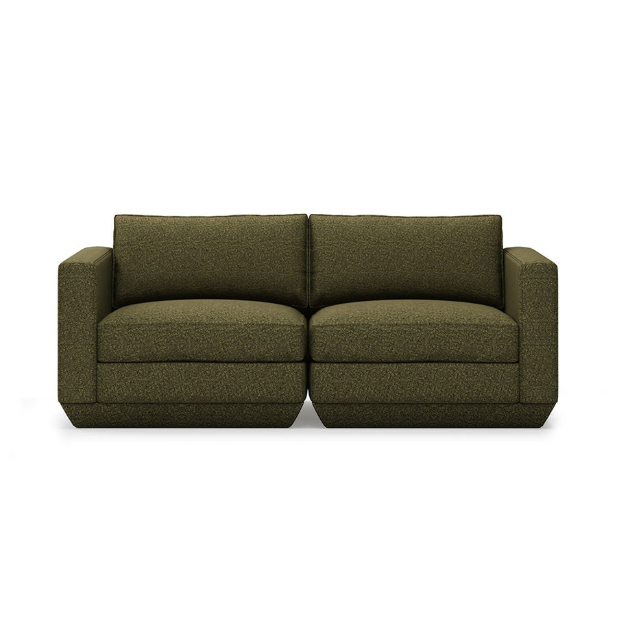 Podium 2 seats sofa by Gus* Modern