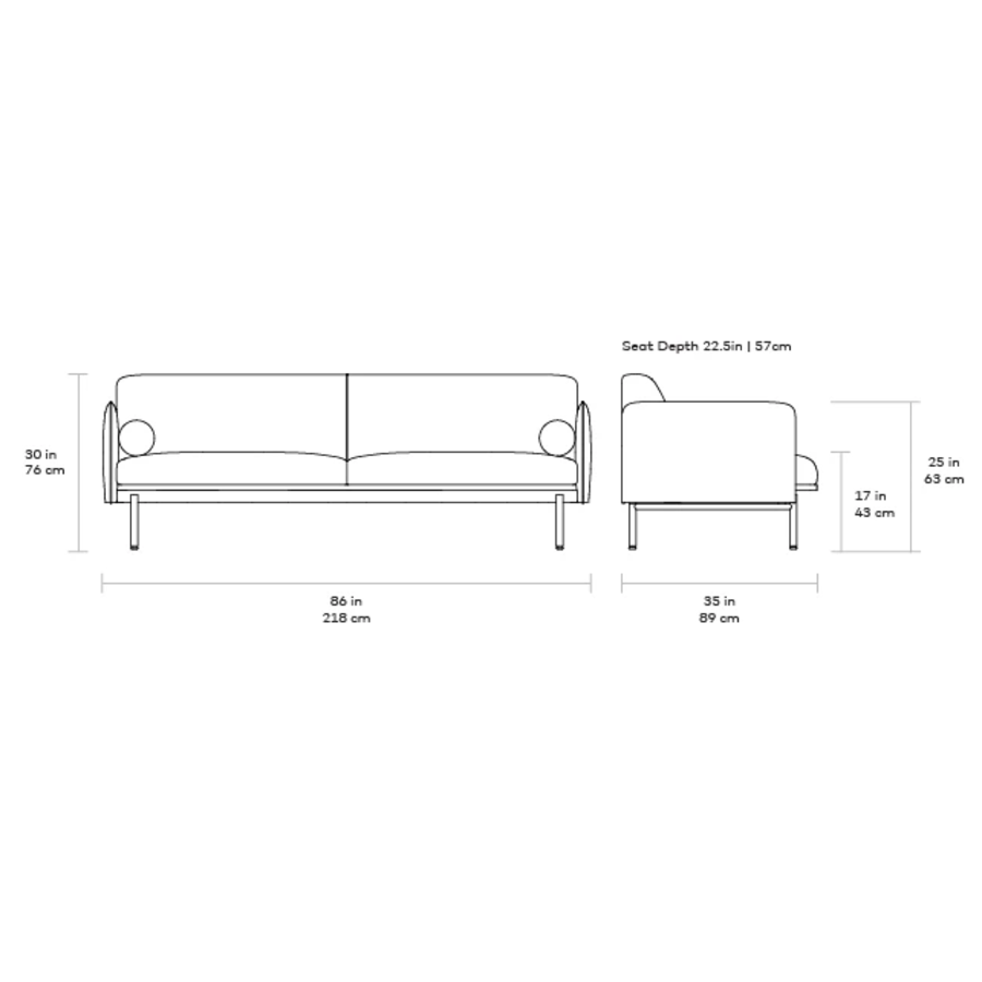 FOUNDRY SOFA by Gus* Modern