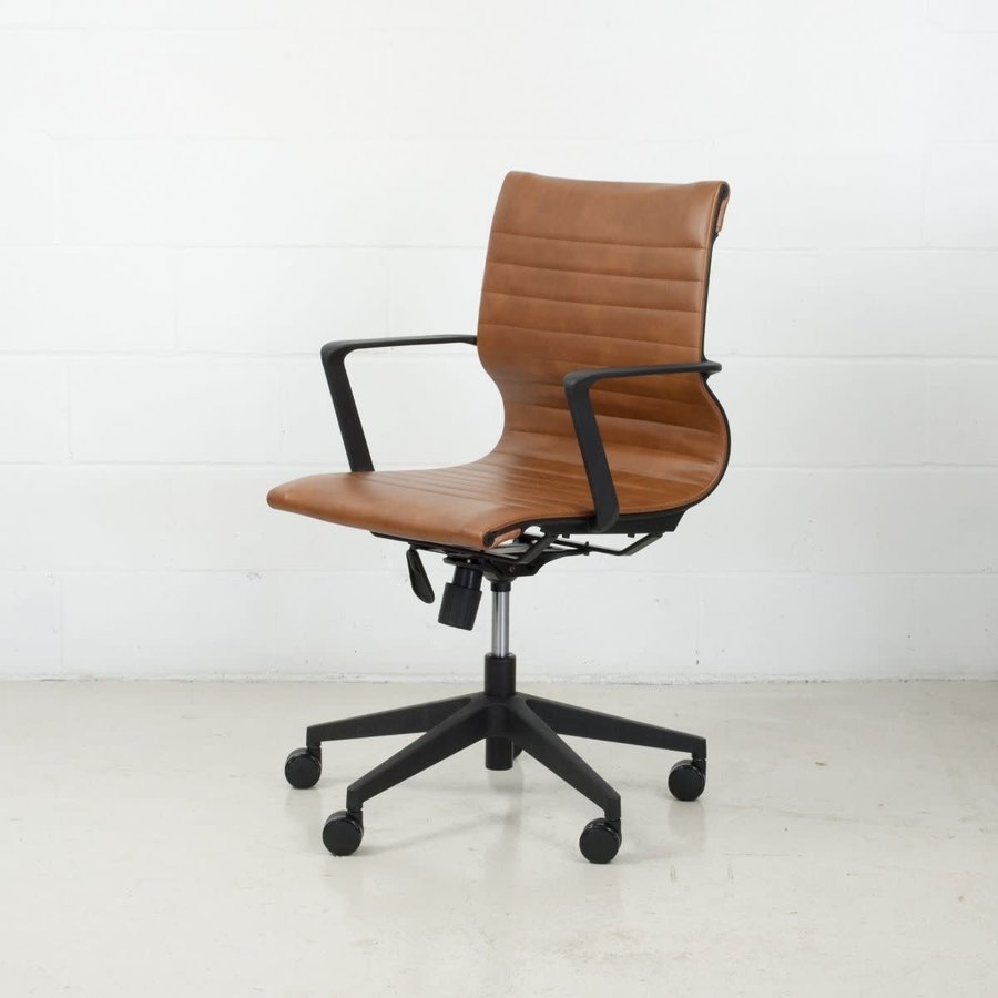 FAUTEUIL DE BUREAU LOW BACK TAN