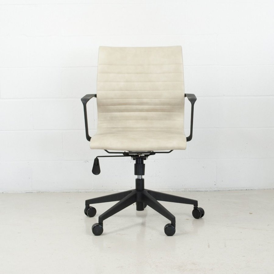 LOW BACK OFFICE CHAIR STONE