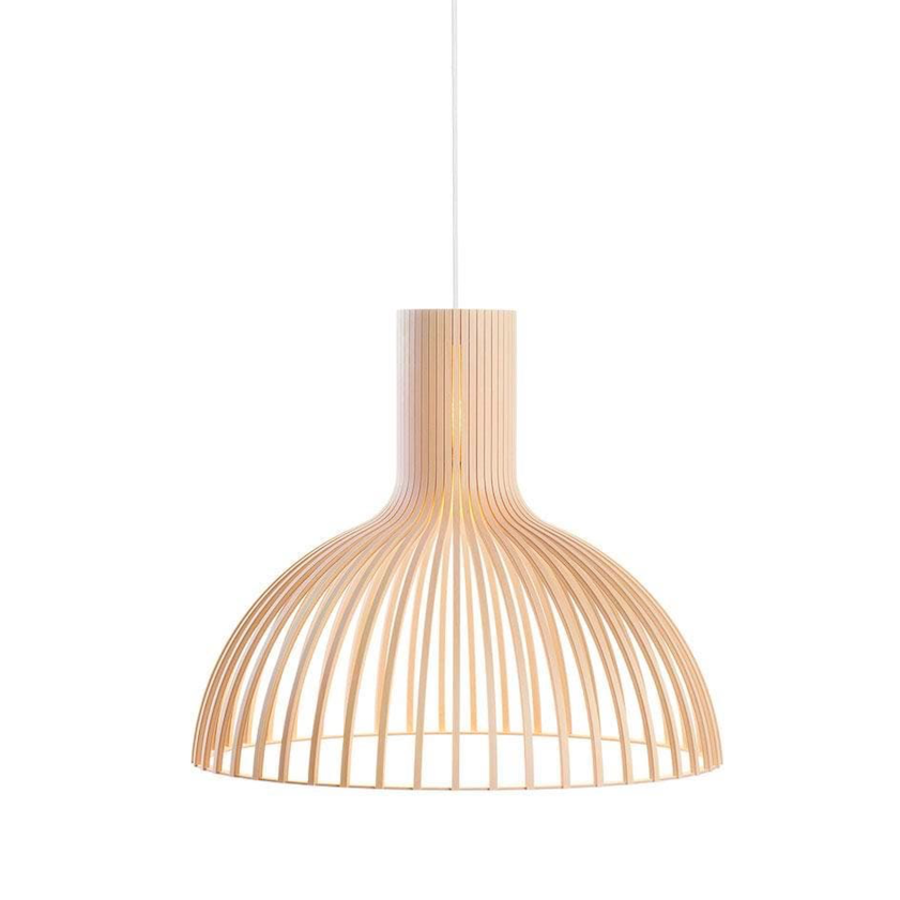 LAMPE SUSPENDUE FLUTE B NATUREL - INTÉRIEUR ET EXTÉREUR NATUREL