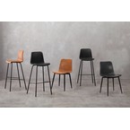 TABOURET COMPTOIR ERWIN TAN