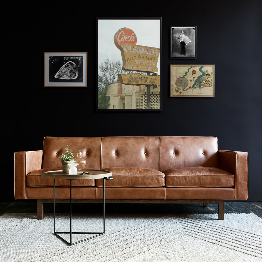 Embassy leather sofa by Gus* Modern