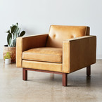 Embassy leather armchair by Gus* Modern