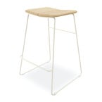 TABOURET BAR AERO FRÊNE/BLANC par Gus* Modern