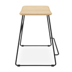 AERO COUNTER STOOL ASH/BLACK by Gus* Modern