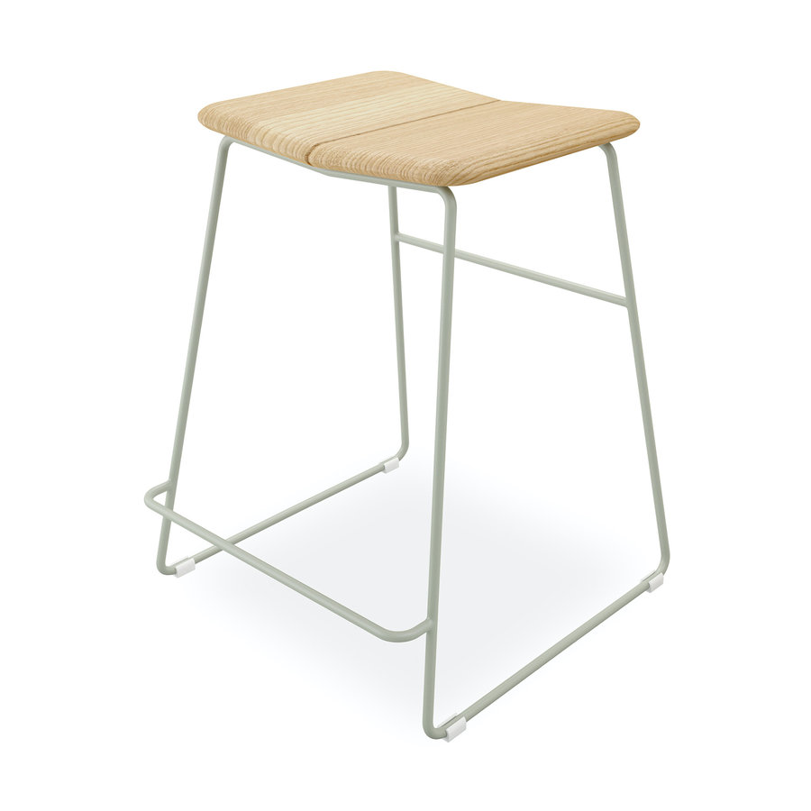 AERO COUNTER STOOL ASH/SAGE by Gus* Modern