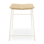 TABOURET COMPTOIR AERO FRÊNE/BLANC par Gus* Modern