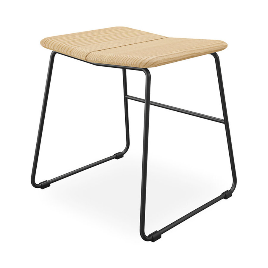 AERO DINING STOOL ASH/BLACK by Gus* Modern