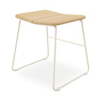 AERO DINING STOOL ASH/WHITE by Gus* Modern