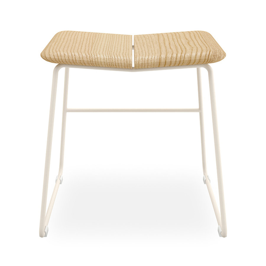 AERO DINING STOOL ASH/WHITE by Gus* Modern