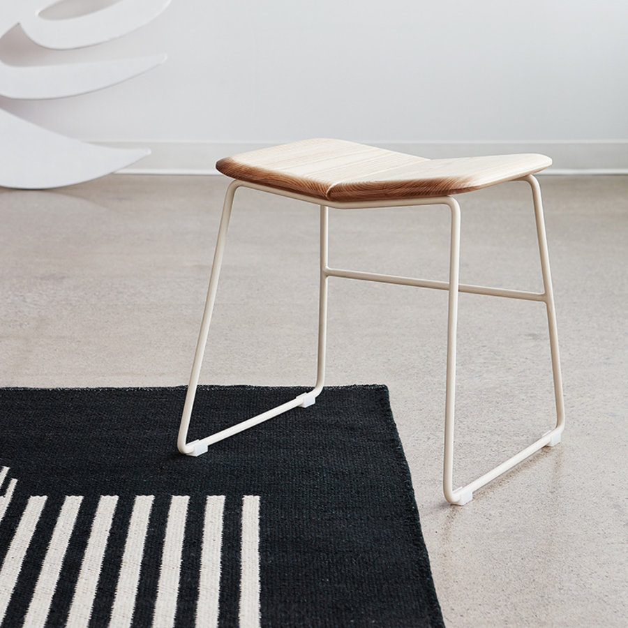 AERO DINING STOOL ASH/WHITE by Gus* Modern